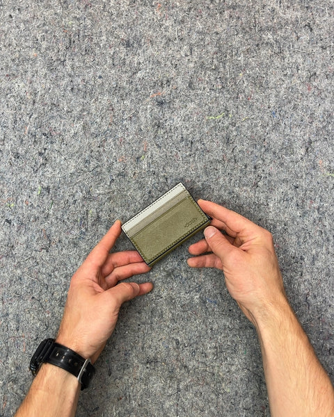 Bando Olive Green Card Holder Wallet