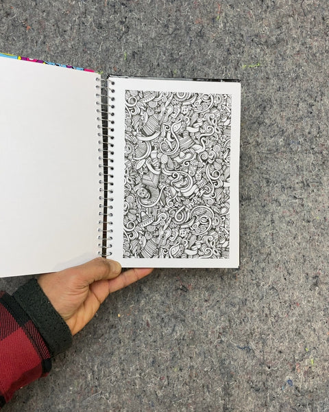 Colour Therapy Adult Coloring Book