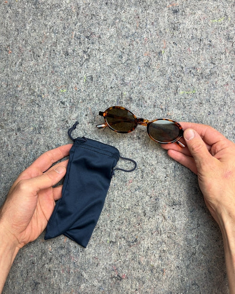 Cool Tortoise Shell Oval Sunglasses