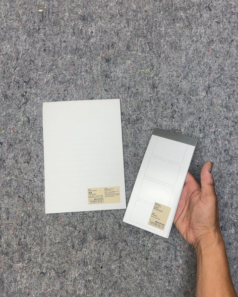 MUJI Bamboo Paper Notepad