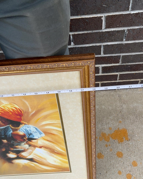 Framed Art Print of Mother and Child