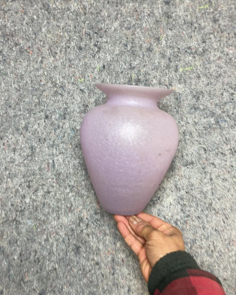 Bigass Lavender Glass Vase