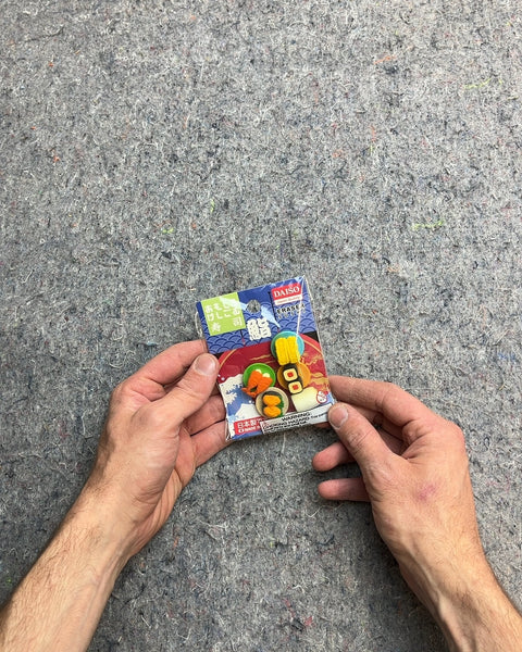 Daiso Japan Sushi Erasers Set