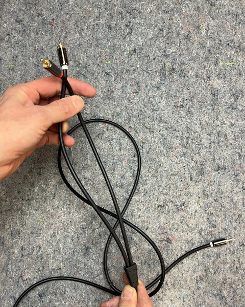 2 RCA Male-to-male Stereo Audio Cable