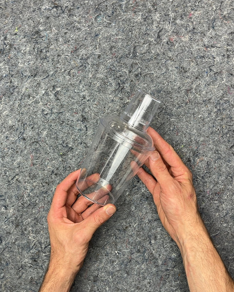 Clear Plastic Cocktail Shaker
