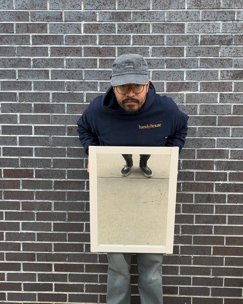 Framed Wall Mirror, 18x24"