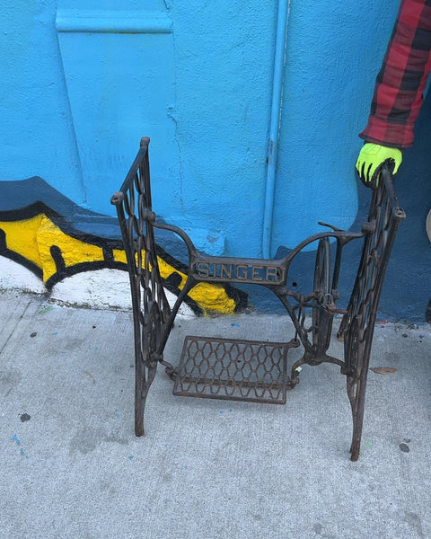 Vintage Singer Sewing Machine Base, 12x24"