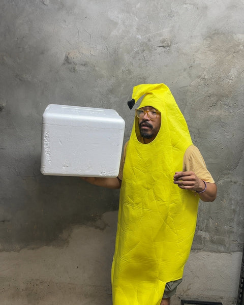 White Foam Cooler