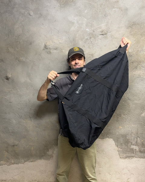 Giant Outdoor Products Black Duffel Bag