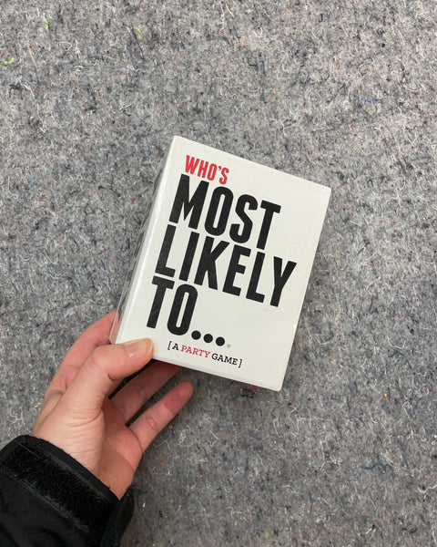 Who's Most Likely To Party Game