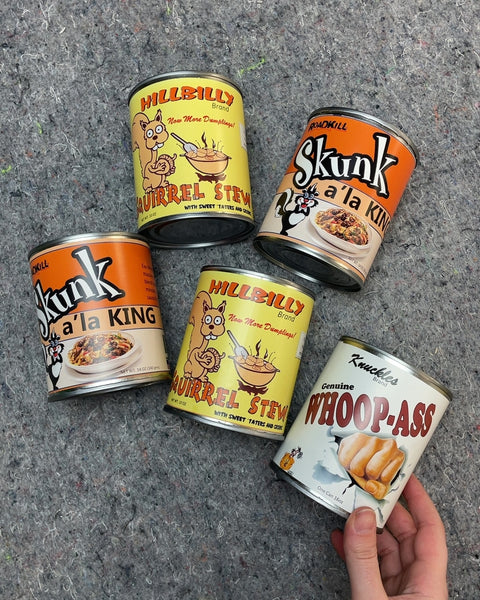Novelty Gag Food Cans