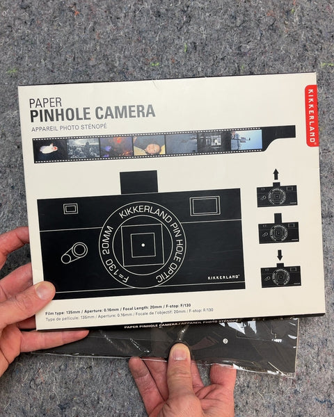 Kikkerland Paper Pinhole Camera