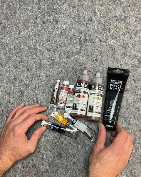 Acrylic Paint Lot