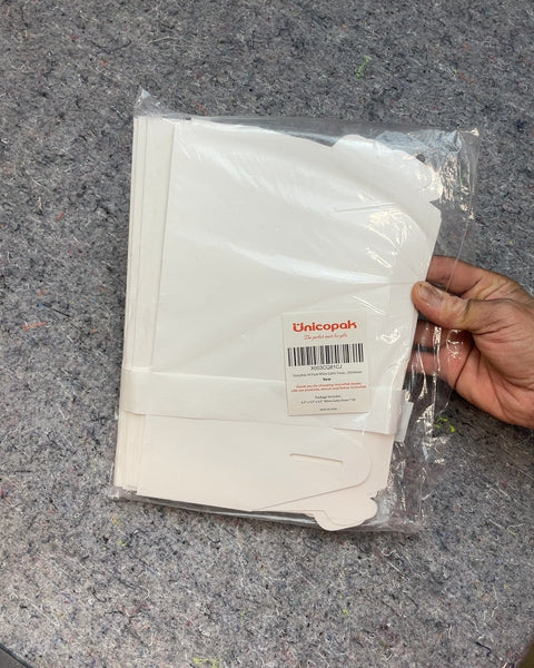 Unicopak White Cake Boxes, 6.5x3.5x3.5"