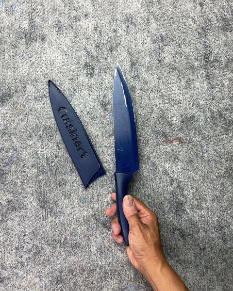 Cuisinart Blue Chef Knife with Sheath