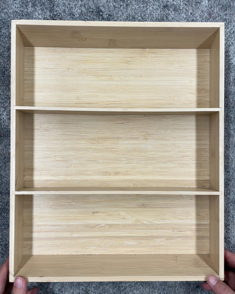 IKEA UPPDATERA Bamboo Drawer Organizer, 12 x 15 in