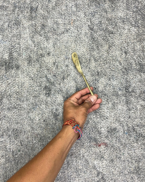 Gold Tone Butter Knife