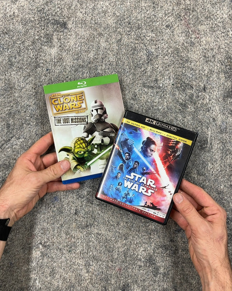 Star Wars The Clone Wars The Lost Missions Blu-ray DVDs