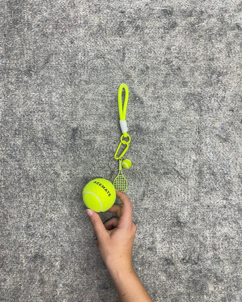 Acemate Tennis Wristlet Keychain