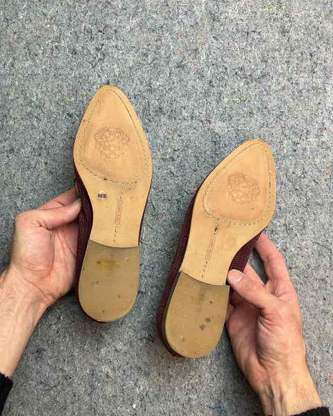 Vince Camuto Perforated Loafers, Size US 8.5W or EU 38.5