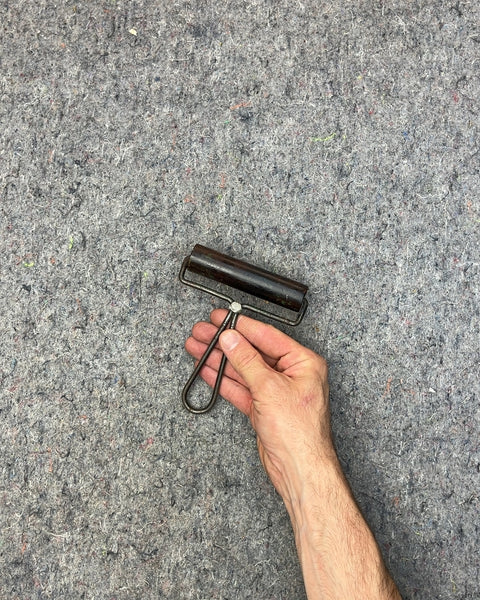 Vintage Printing Brayer Roller
