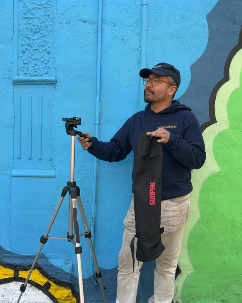 Serious Sunpak Camera Tripod with Carrying Bag