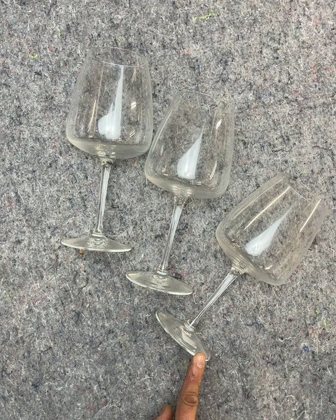 Bordeaux-style Wine Glasses