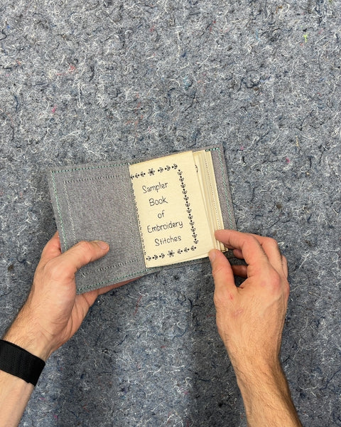 Cool Sampler Book of Embroidery Stitches
