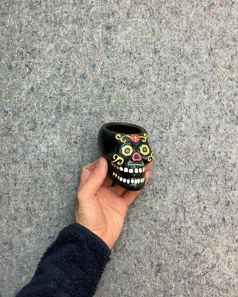 Day of the Dead Skull Planter