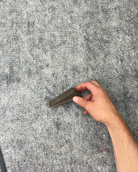Brown Rubber Door Stop