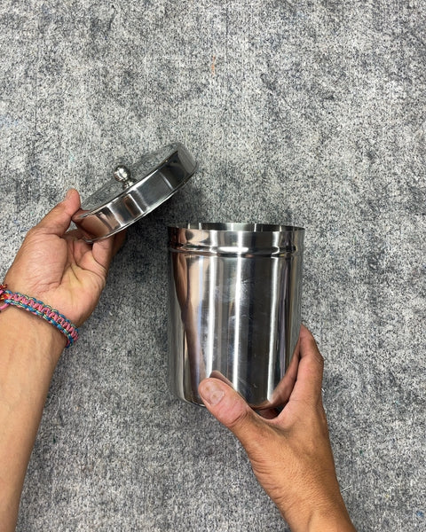 Stainless Steel Dressing Jar, 4.5x6"