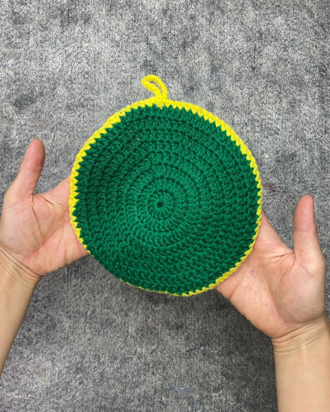 Crochet Sunflower Wall Art
