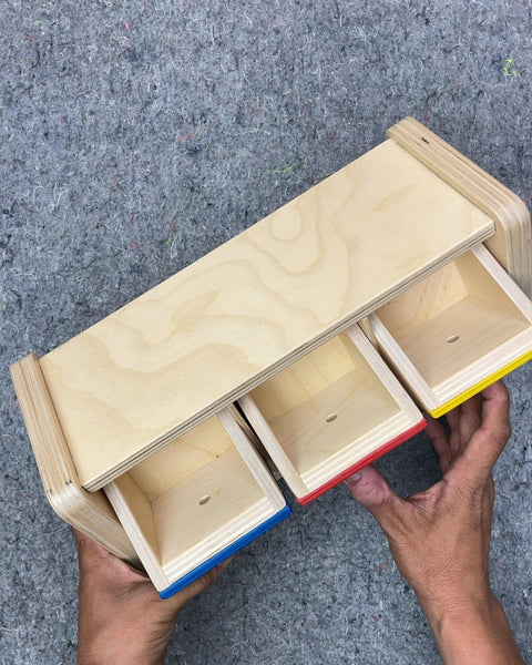 Montikids Three Drawer Storage Box