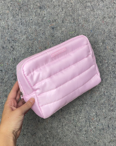 Glow Recipe Pink Puffy Cosmetic Bag