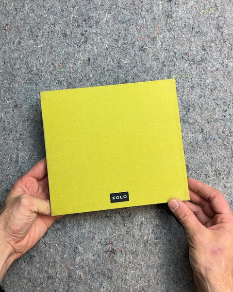 Kolo Lime Green Photo Album With White Pages