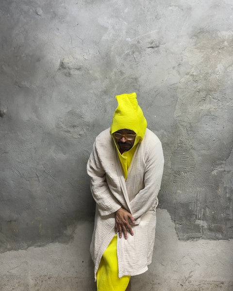 Parachute Waffle Robe, Sz Medium