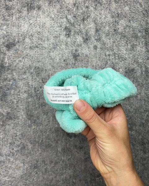 AqualiMate Headband with Bow, Mint Green