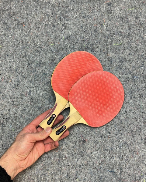 Two More Two Martin Kilpatrick Vortex Ping Pong Paddles
