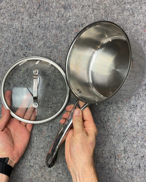 Cuisinart Stainless Steel 2.5 Qt Saucepan with Lid