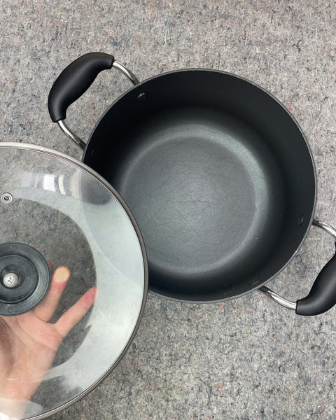 Denmark Black Nonstick Stock Pot
