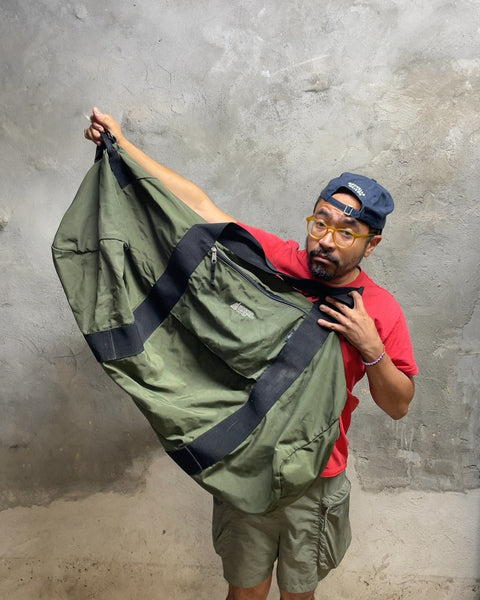 Mountain Equipment Co-Op X-Large Green Duffle Bag