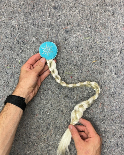 Elsa Jumbo Clip-on Braid