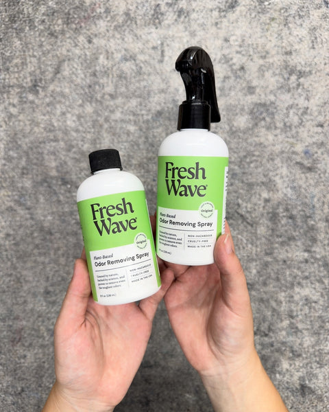 Fresh Wave Plant-Based Odor Removing Spray, 8 oz, and Refill