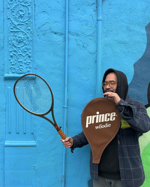 Vintage Prince Woodie Graphite Tennis Racquet