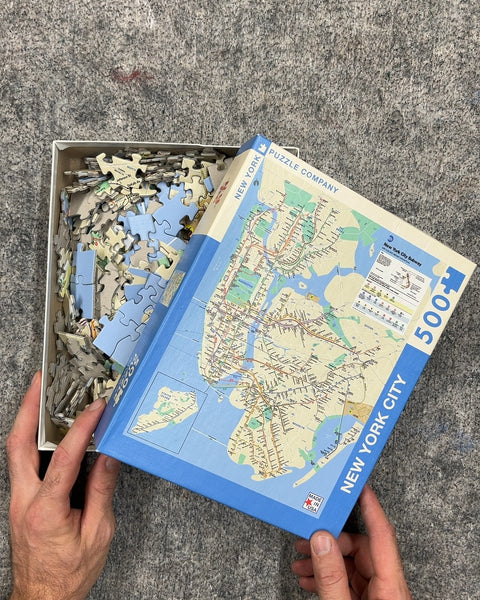 New York City Subway Map 500 Piece Puzzle
