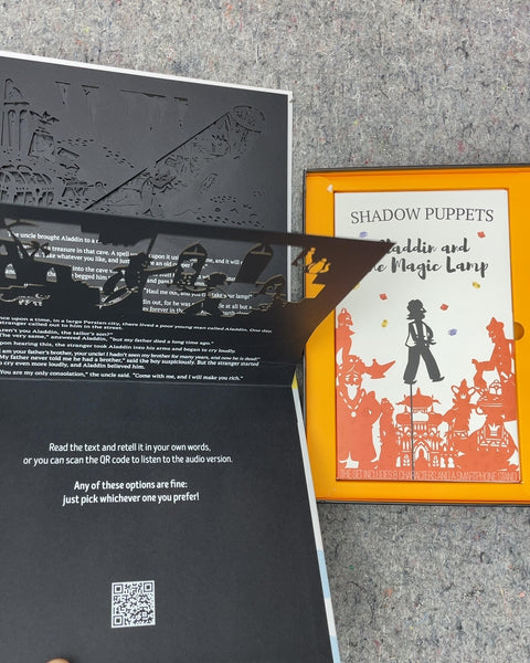 Shadow Play Book Aladdin and The Magic Lamp