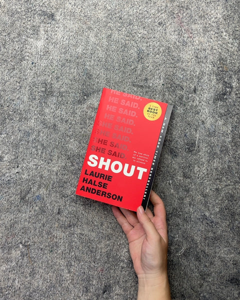 Shout by Laurie Halse Anderson