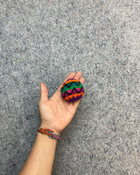 Crocheted Hacky Sack Ball
