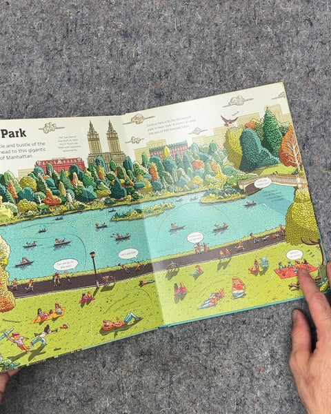 See Inside New York City Flip Book by Jonathan Melmoth and Victor Beuren