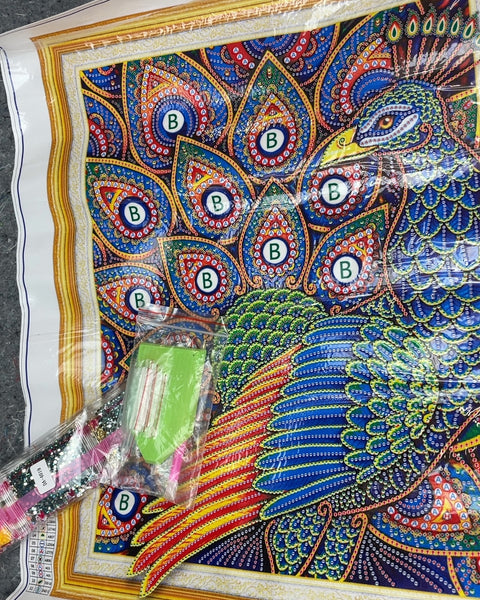 Peacock Diamond Beading Kit